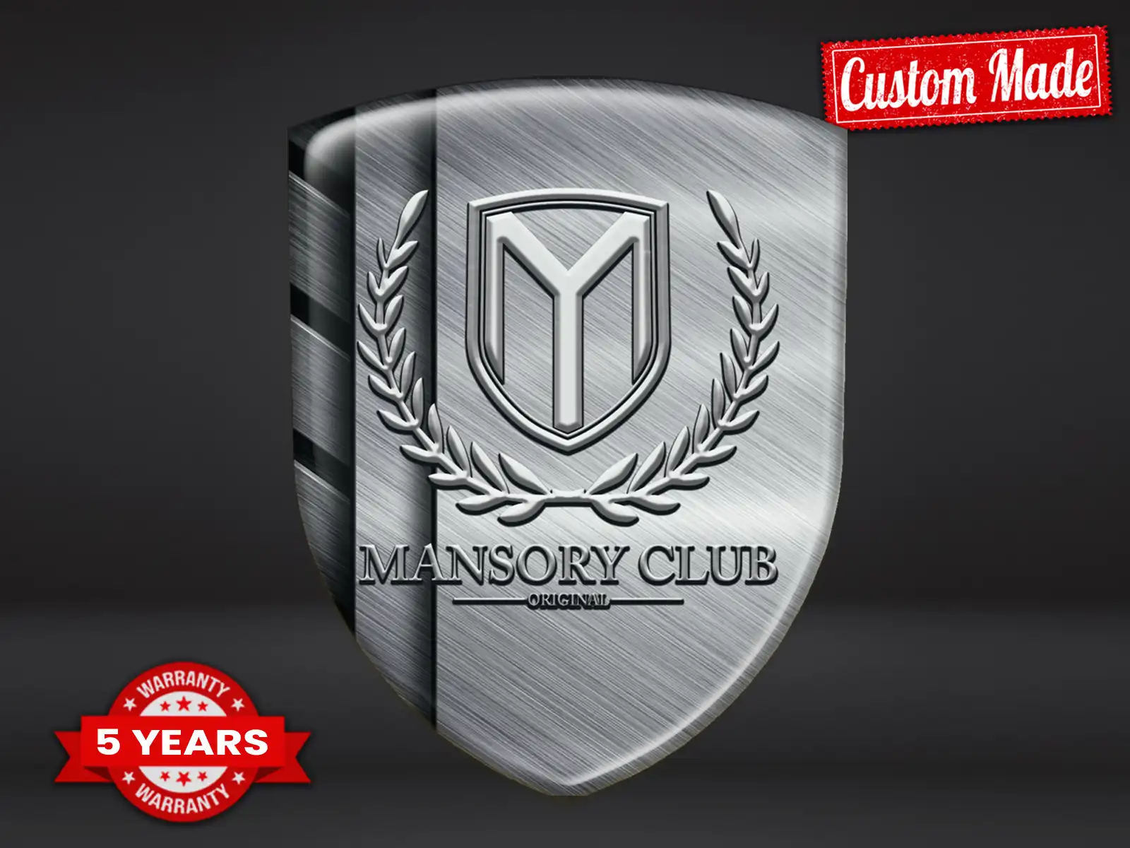 Mansory Windschutzsticker Luxus Universal Stern Anpassbar